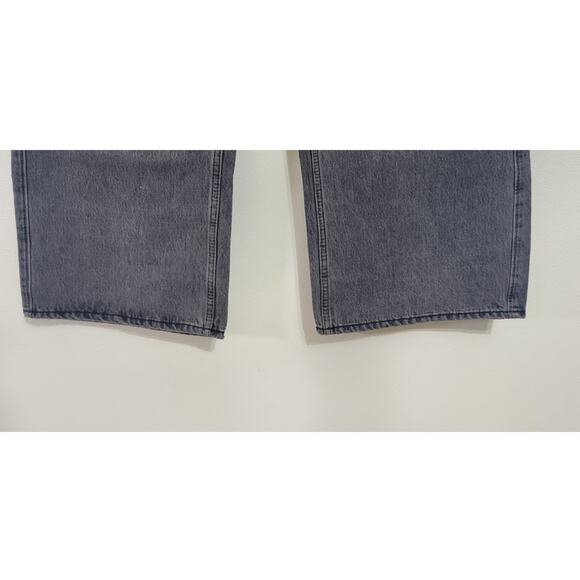 Hollister Jeans Womens 6 Short 28W Low-Rise Relaxed Baggy Jeans Faded Black NWT - Picture 6 of 8